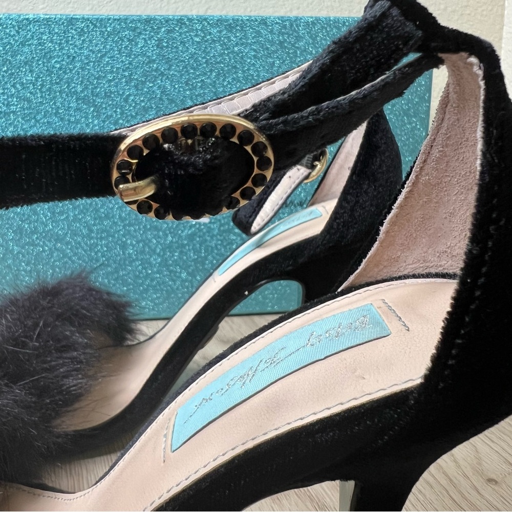 Betsey Johnson Nolte Velvet Heels - Picture 8 of 15